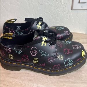 ✅HELLO KITTY & FRIENDS 1461 SMOOTH LEATHER OXFORD SHOES new sold out size 8